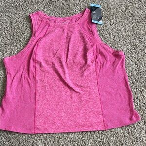 Women’s Pink Sleeveless Performance Tank Top